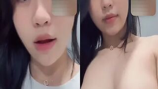 Em hotgirl Mộc Mộc một thời call show vú bím cực mướt p2
