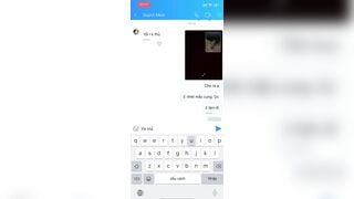 Gạ được em gái 2k8 chat sex qua Zalo nứng quá đi mất